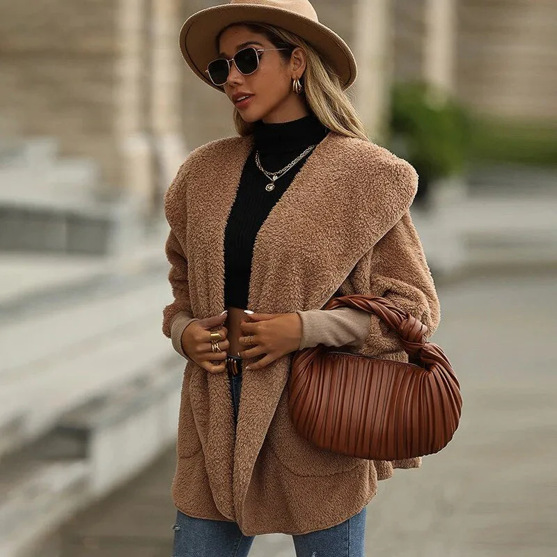 2023 RM Damen-Fleece-Mantel - Image 2