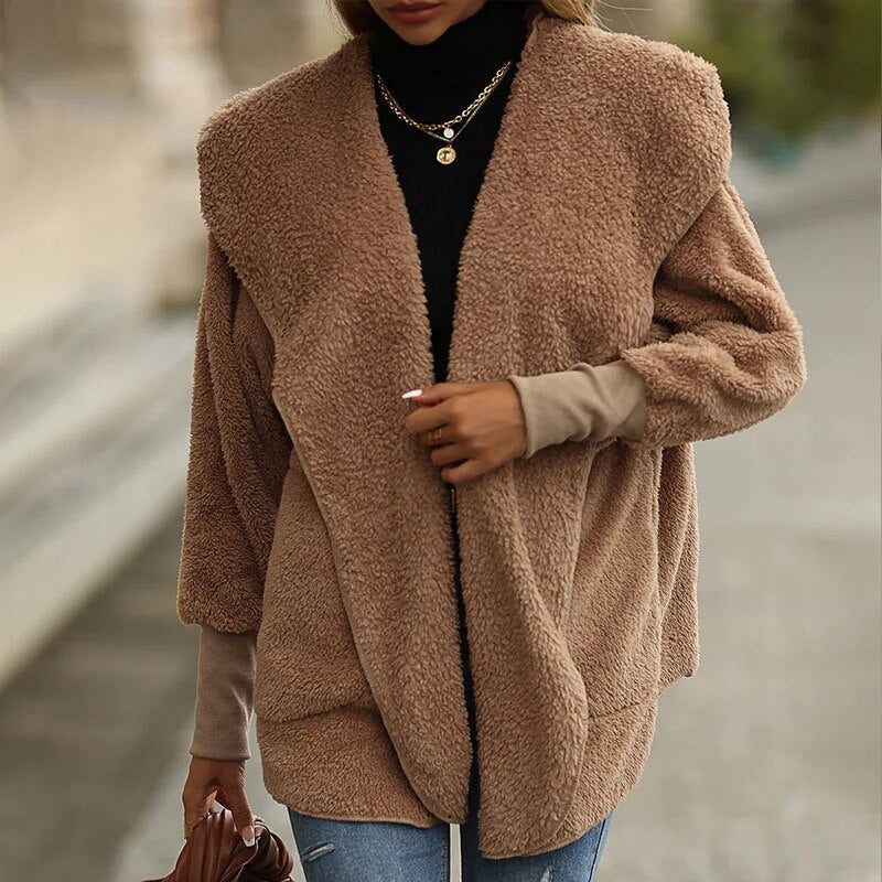 2023 RM Damen-Fleece-Mantel - Image 3