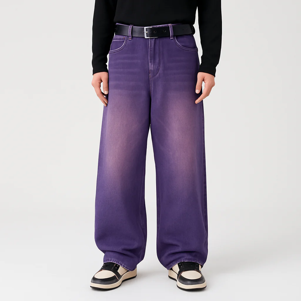 4Legend – Herren Flare Jeans – Lässiger Streetstyle, Taschen, reifer Look - Image 2