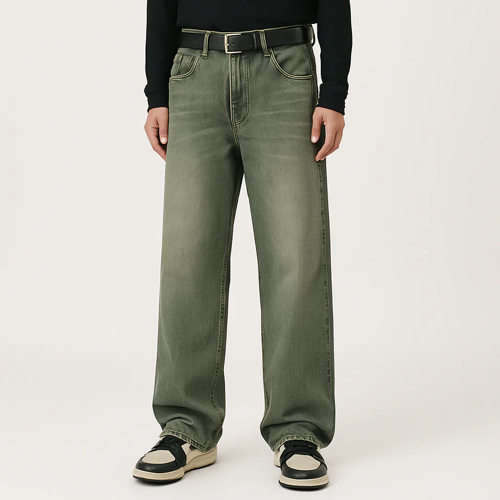 4Legend – Herren Flare Jeans – Lässiger Streetstyle, Taschen, reifer Look - Image 5