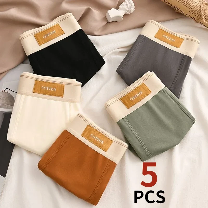 5Stück Männer Unterwäsche Reine Baumwolle Boxershorts - Image 6
