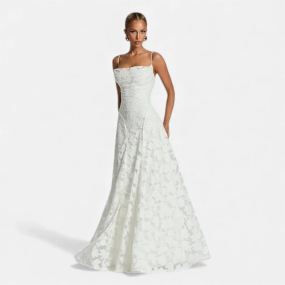 Abendkleid Damen mit ausgestellter Silhouette - Image 15