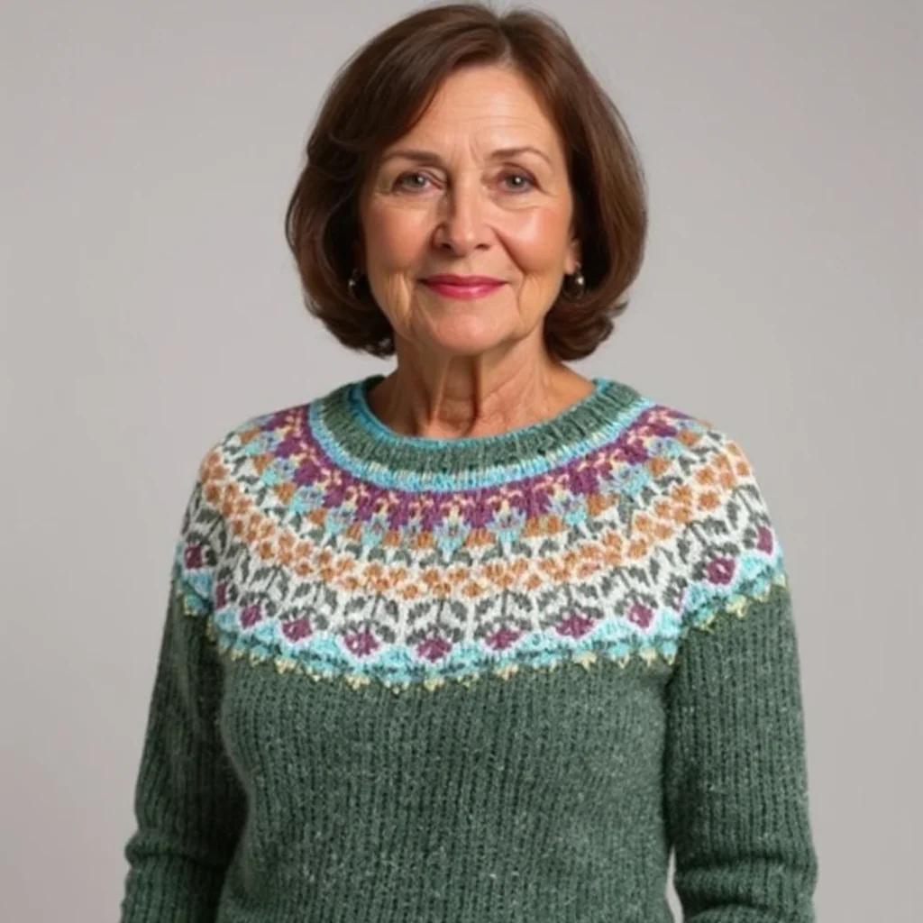 Abigail | Vintage Islandpullover - Image 3