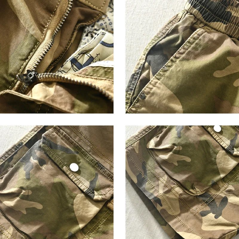 ABRAHAM - CAMOUFLAGE-SHORTS MIT TASCHEN - Image 2