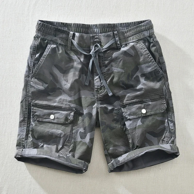ABRAHAM - CAMOUFLAGE-SHORTS MIT TASCHEN - Image 6