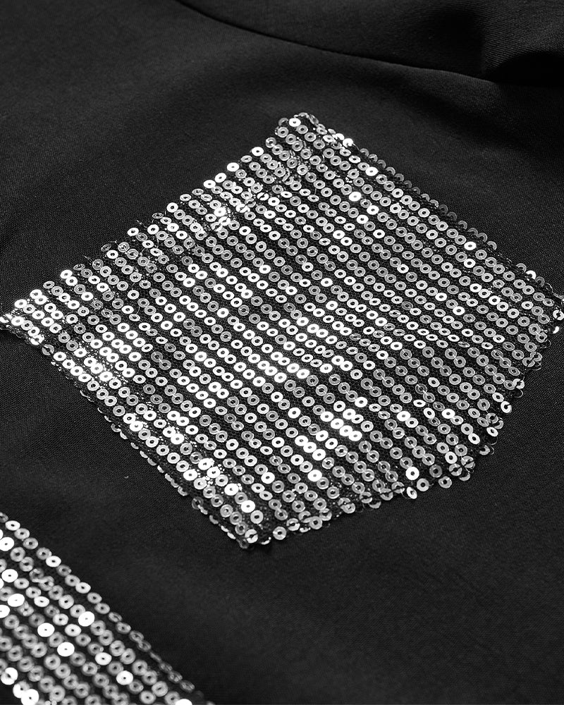 Ada | Legere Bluse mit Paillettenknöpfen - Image 15