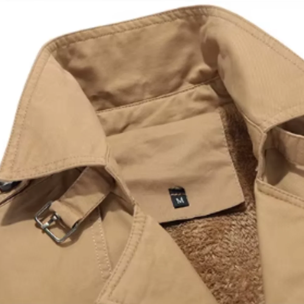 Adalbert® | Eleganter gepolsterter Trenchcoat - Image 3
