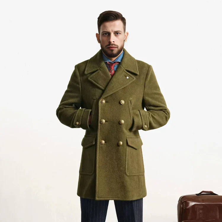 Adam - warme herrenjacke mit seitentaschen und jackenkragen - Image 5