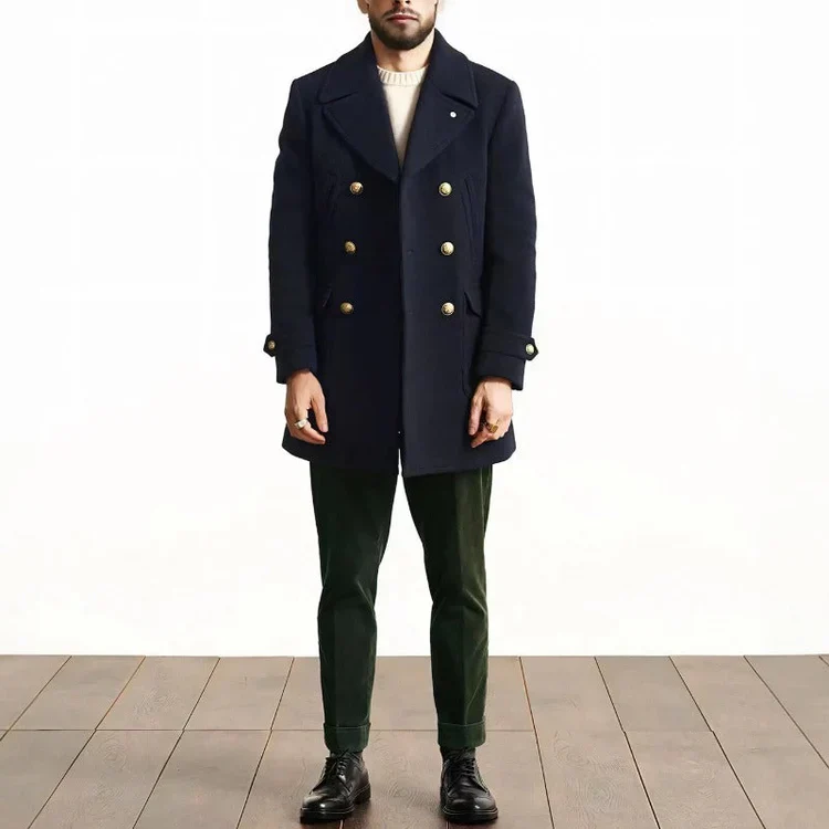 Adam - warme herrenjacke mit seitentaschen und jackenkragen - Image 6