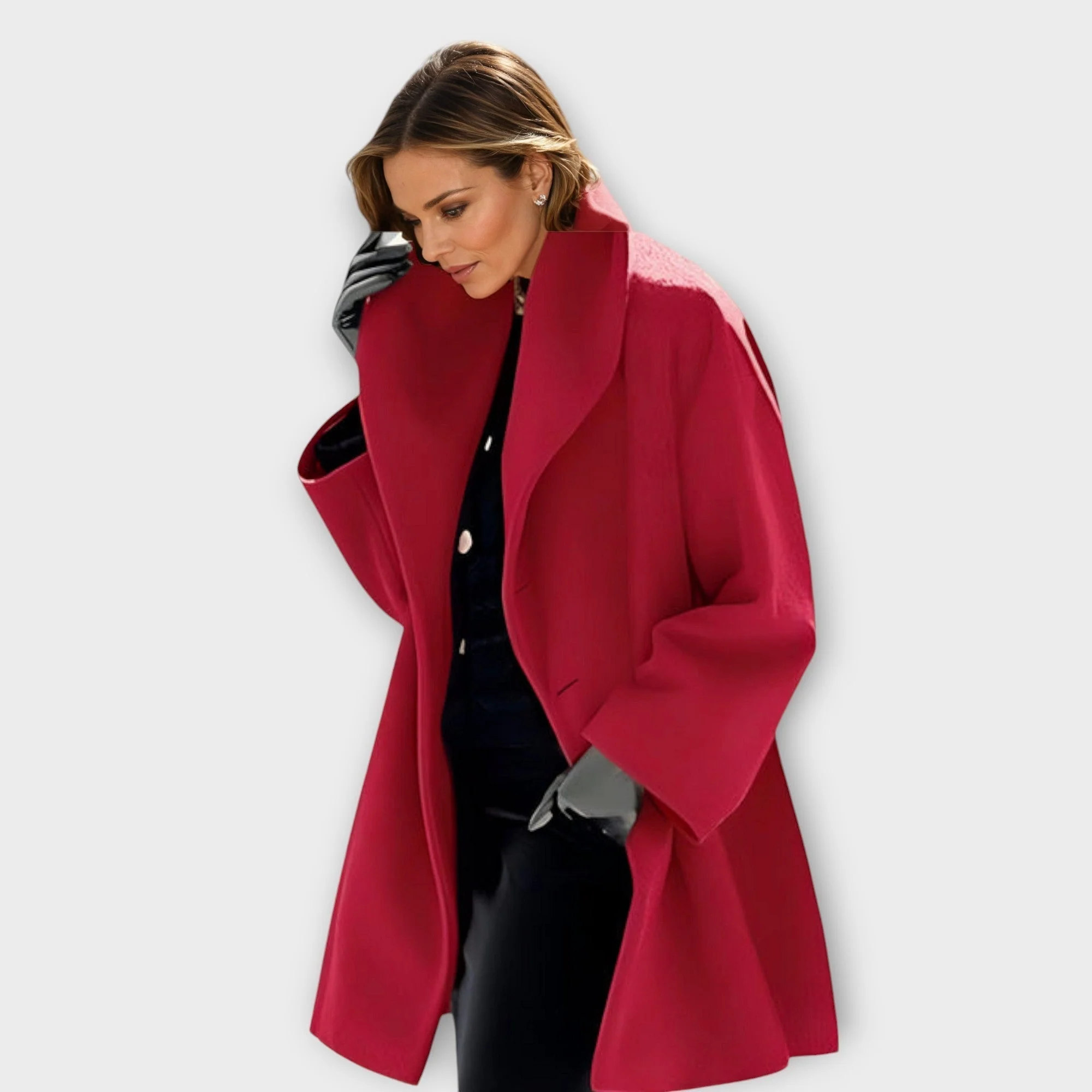 Adelheid® | Premium Winddichter Wollmantel - Image 2
