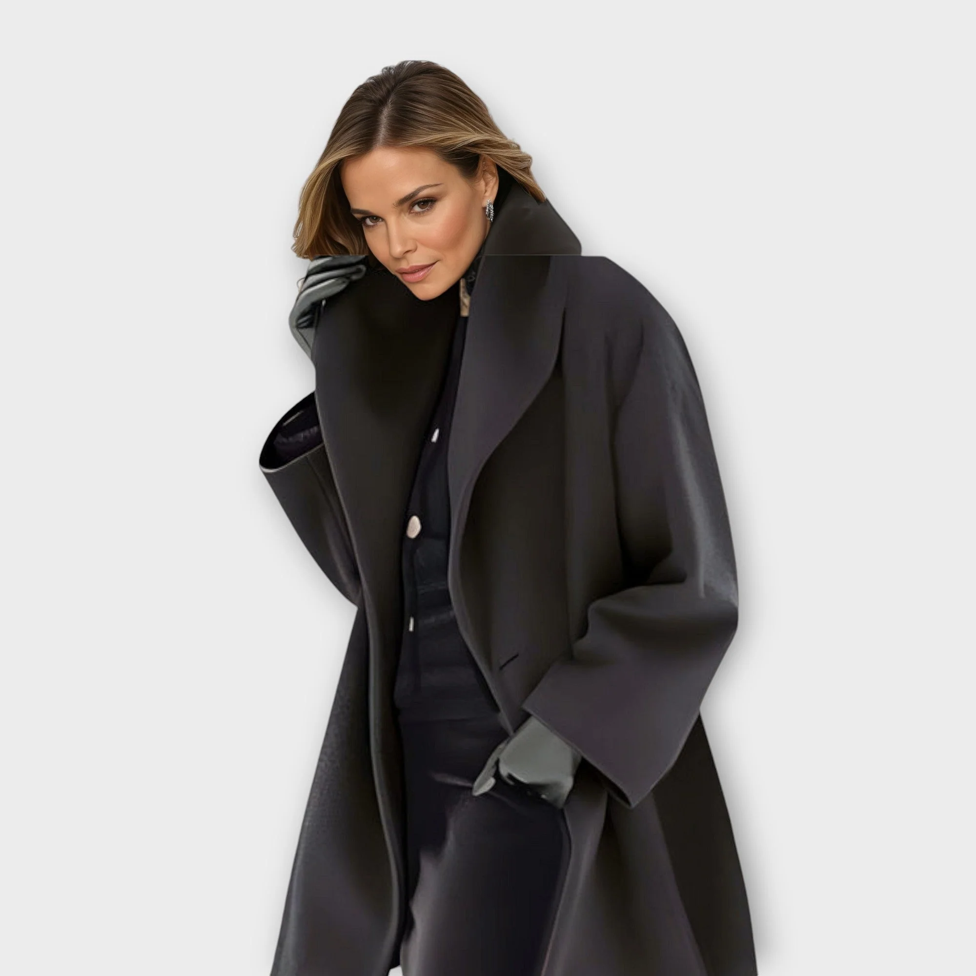 Adelheid® | Premium Winddichter Wollmantel - Image 3
