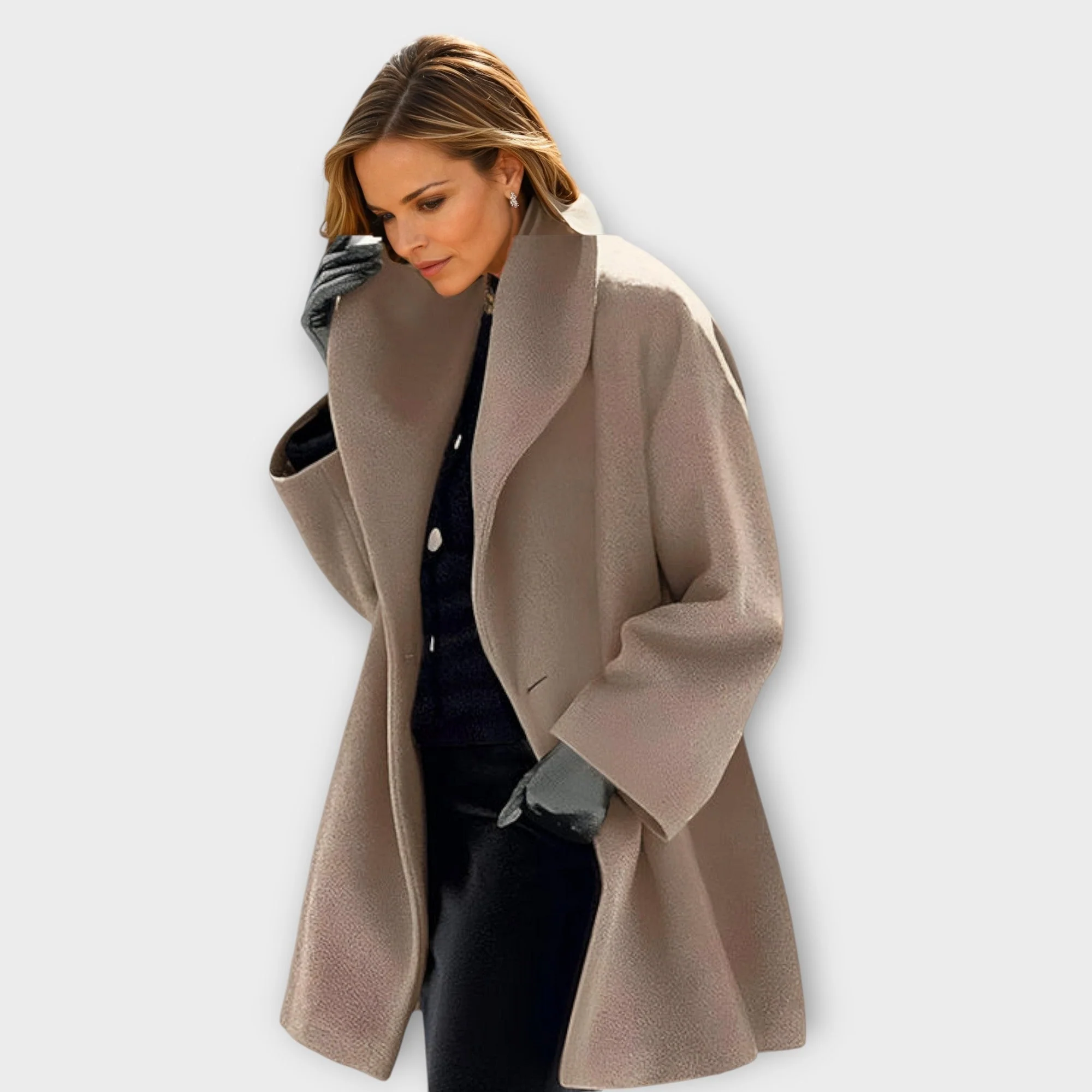 Adelheid® | Premium Winddichter Wollmantel - Image 4