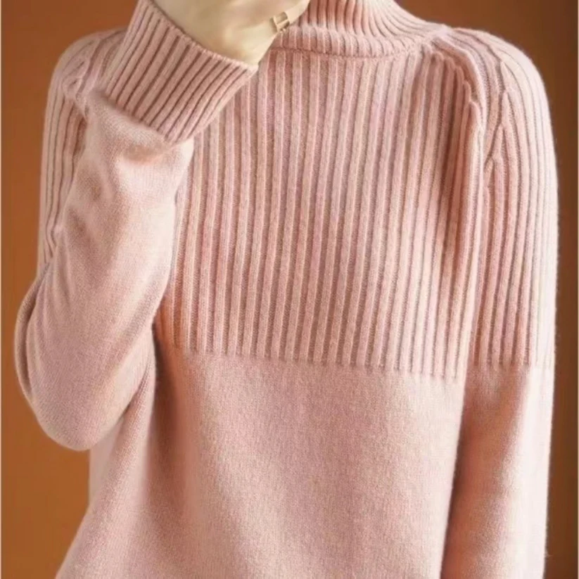 ADELINE - STRICKPULLOVER MIT HOHEM KRAGEN - Image 6