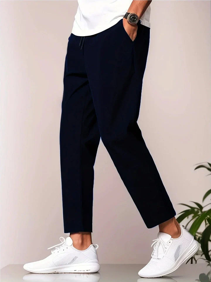 ADELINO - SCHLICHE HOSE MIT GERADER PASSFORM - Image 5
