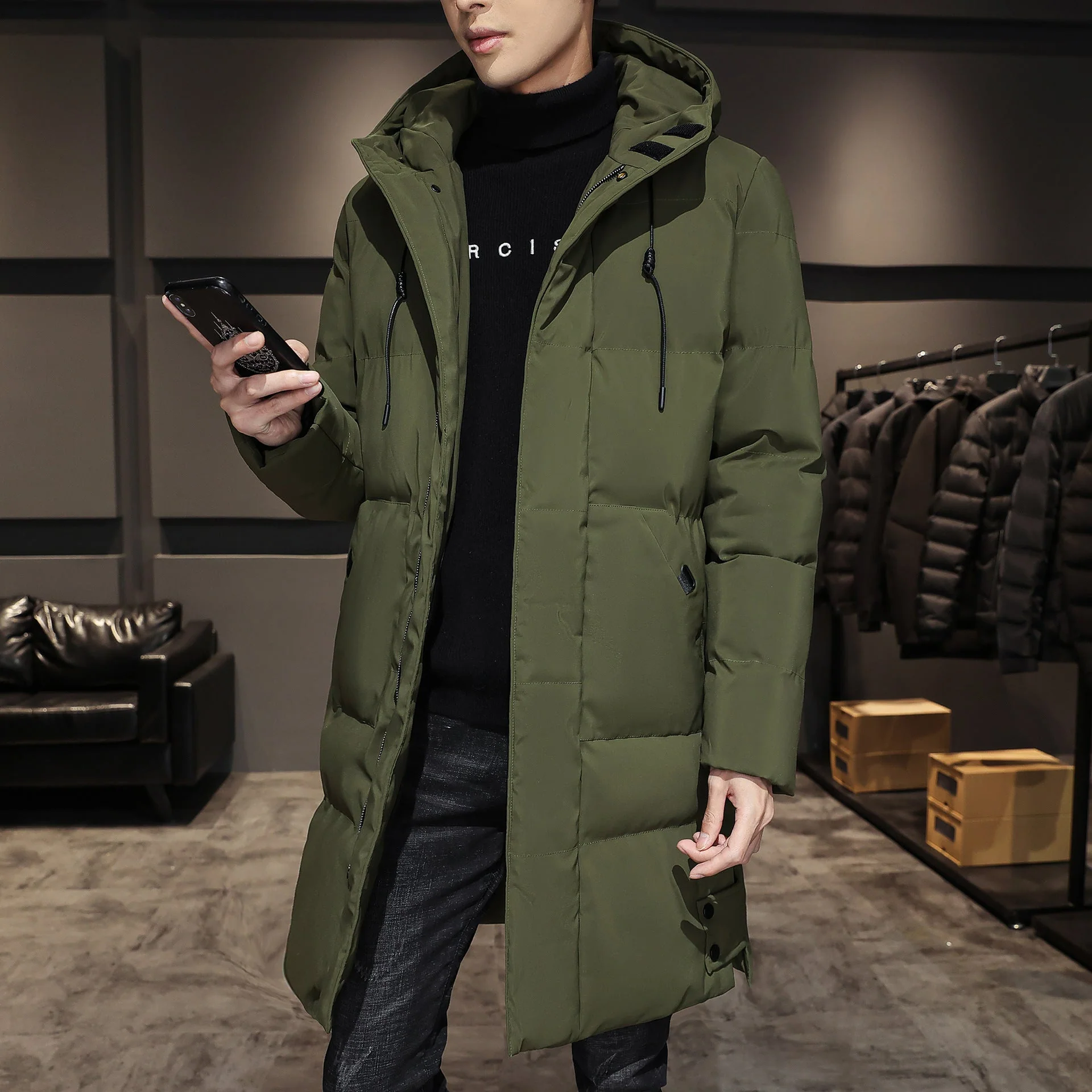 Adriel Kapuzen-Pufferjacke - Image 2