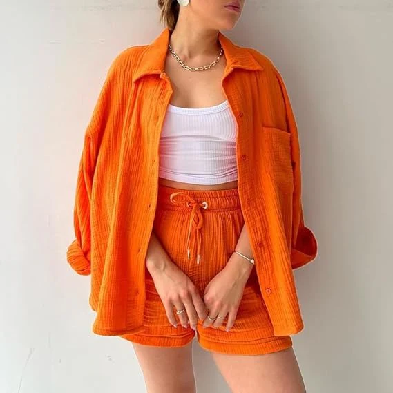 AGATHE - WEITES SHIRT UND SHORTS SET - Image 3