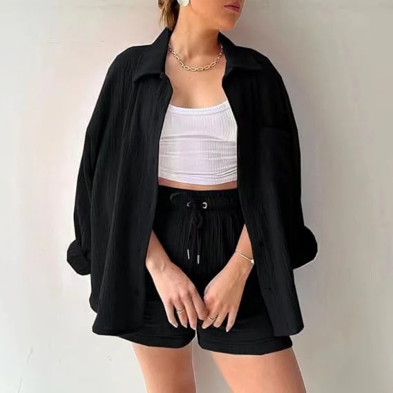 AGATHE - WEITES SHIRT UND SHORTS SET - Image 8