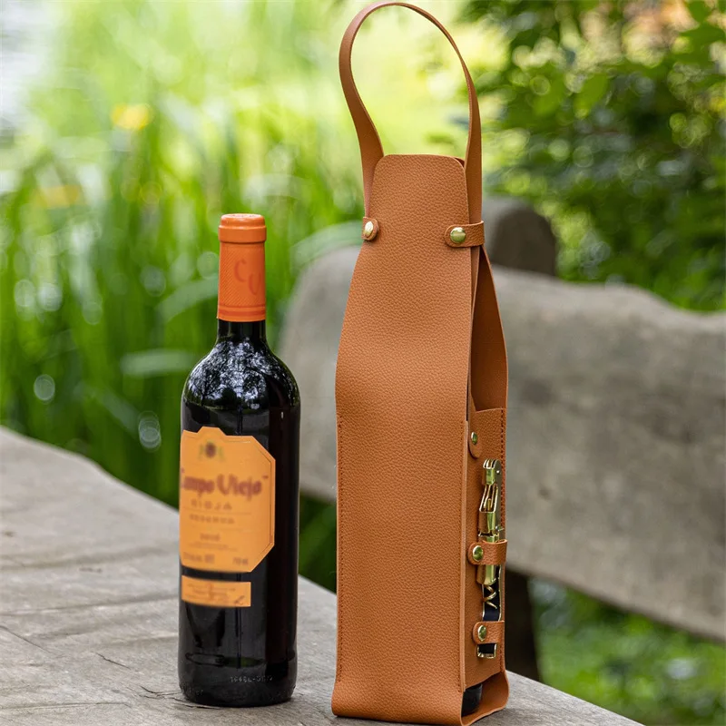 AIKE - FLASCHENHALTER AUS LEDER - Image 4