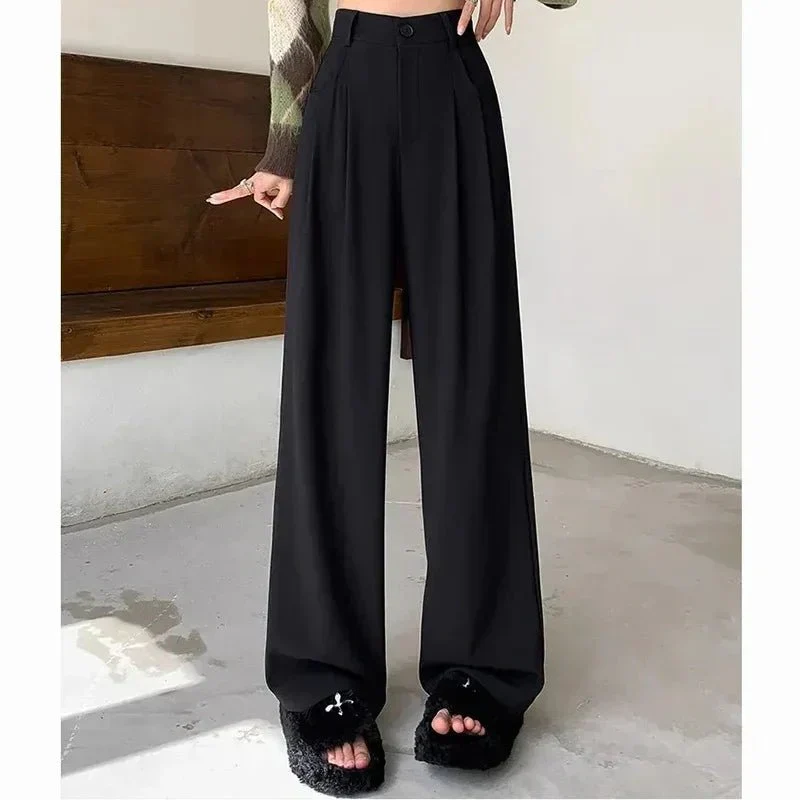 Aimie Hochtaillierte Hose mit Weitem Bein - Image 3