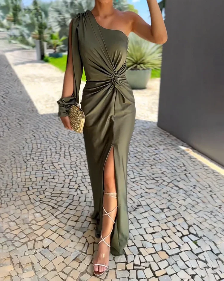 Alaia - Zeitloses und elegantes grünes Kleid für Frauen - Image 2