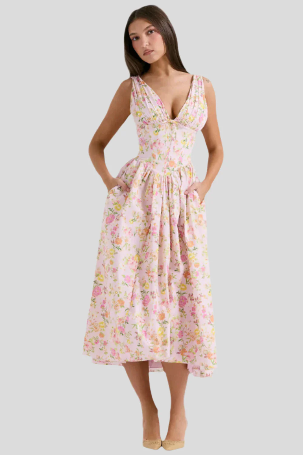 Alena – Elegantes und schmeichelhaftes Sommerkleid - Image 2