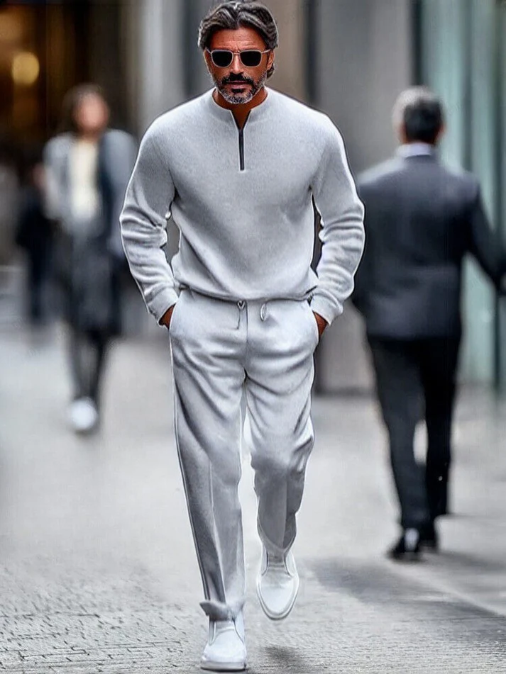 ALESSIO - PULLOVER UND JOGGINGHOSE SET - Image 5