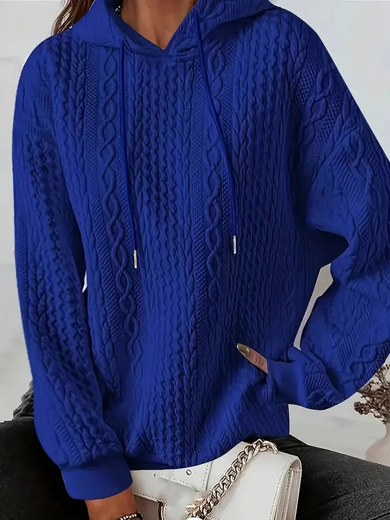 Alexis | Kuscheliges Winter Kapuzensweatshirt