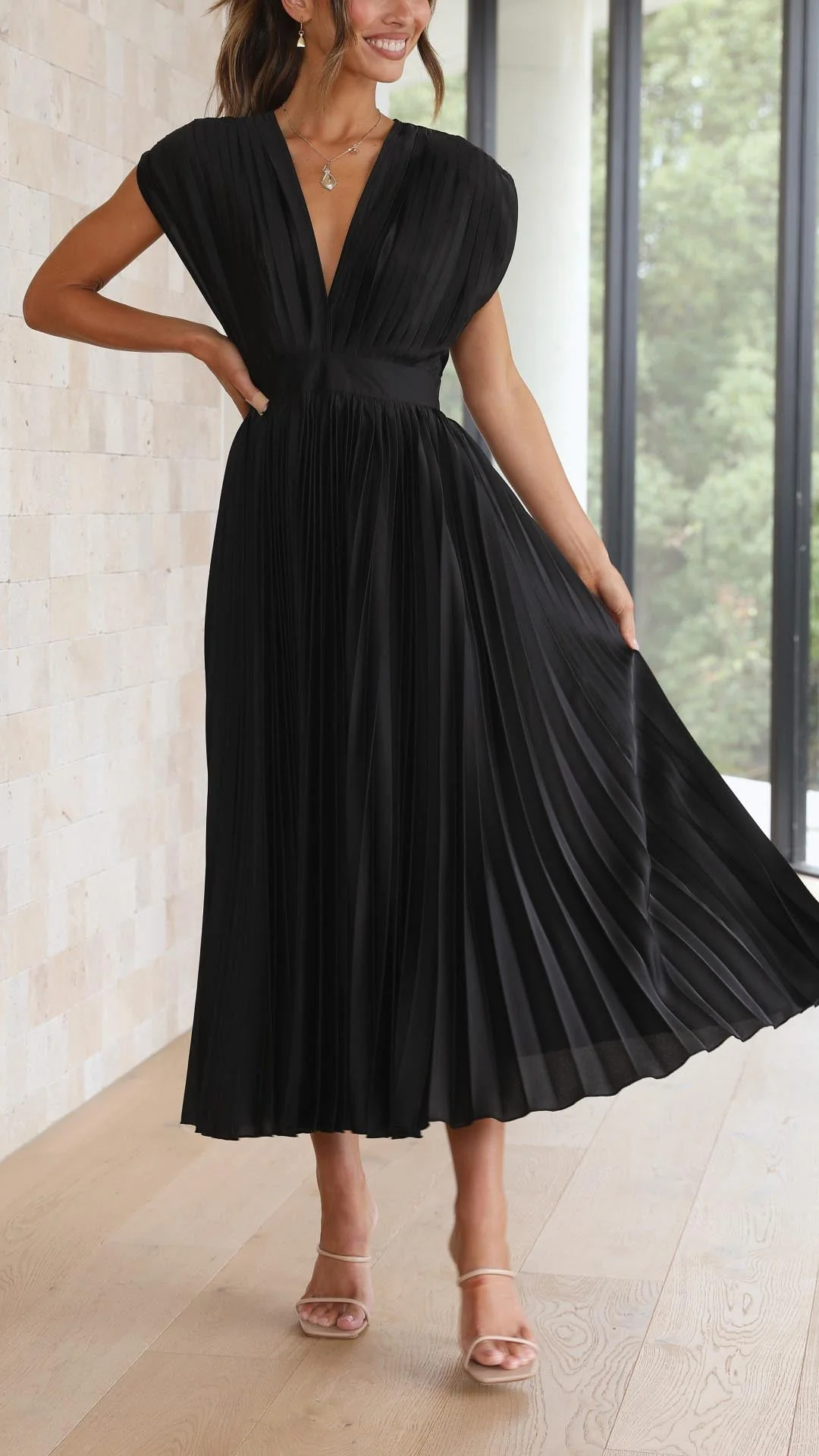 Alexis - Stilvolles Faltenkleid - Image 13
