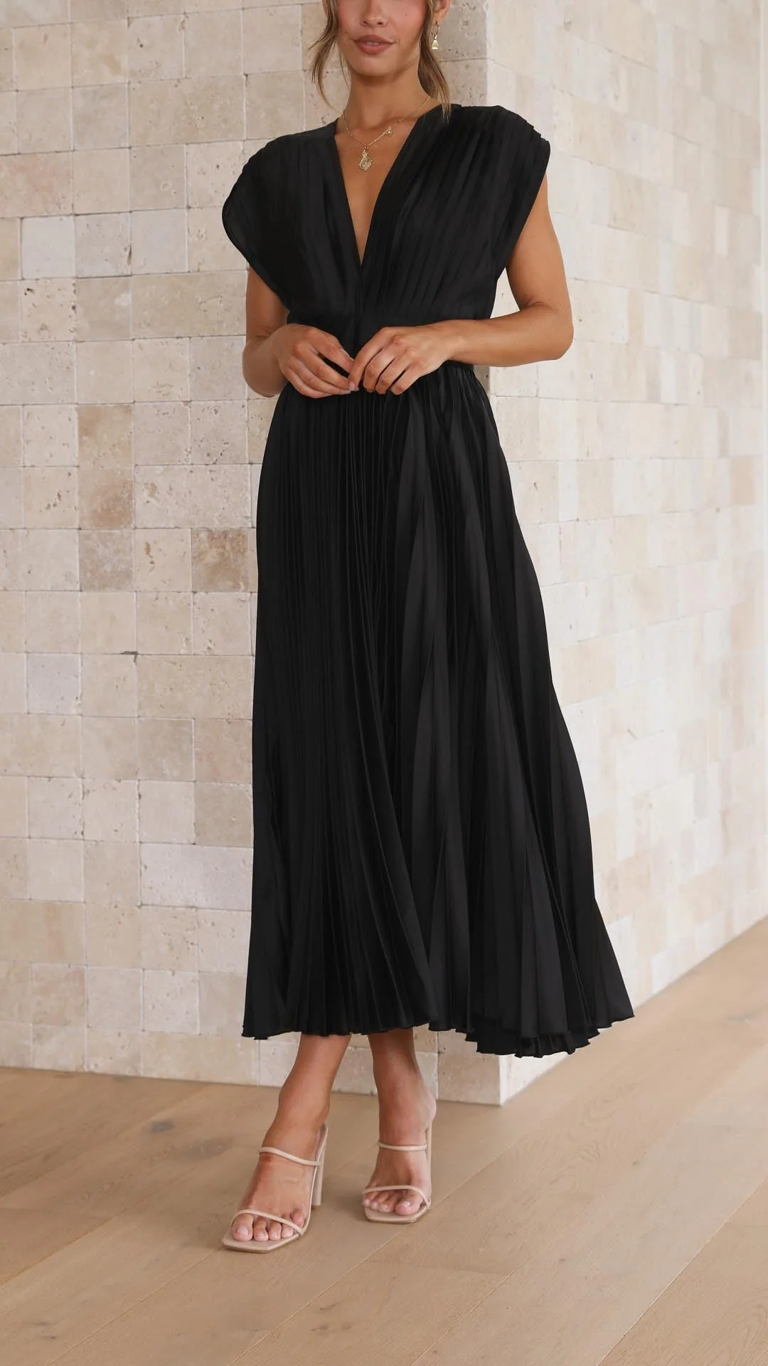 Alexis - Stilvolles Faltenkleid - Image 6