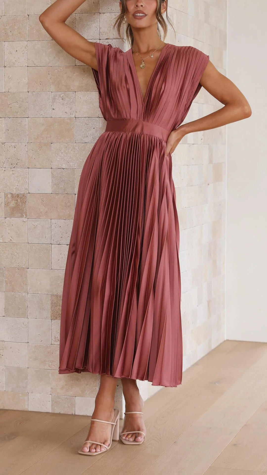 Alexis - Stilvolles Faltenkleid - Image 8