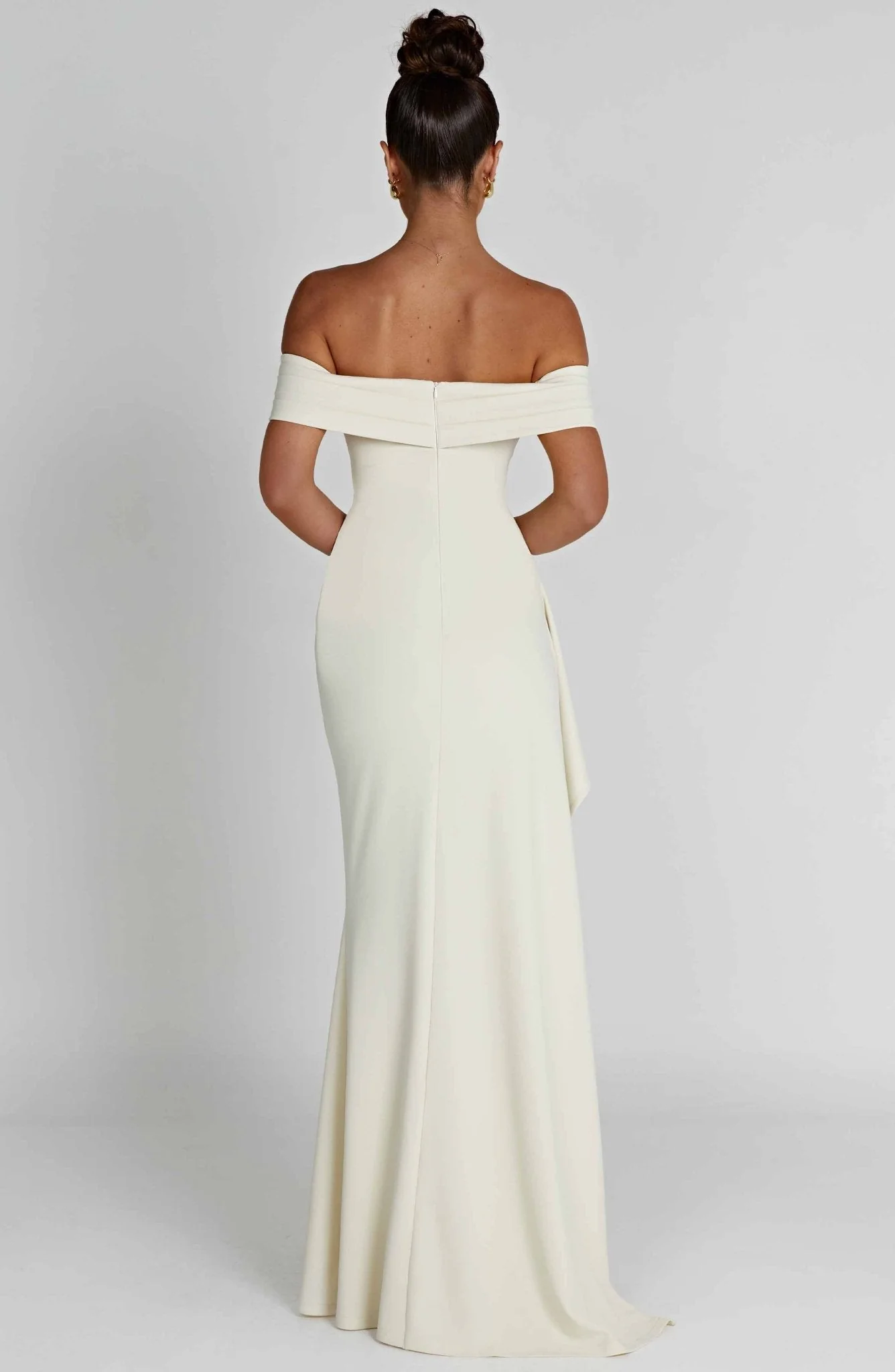 Alice | Langes Kleid mit Schlitz Schultern Frei - Image 6