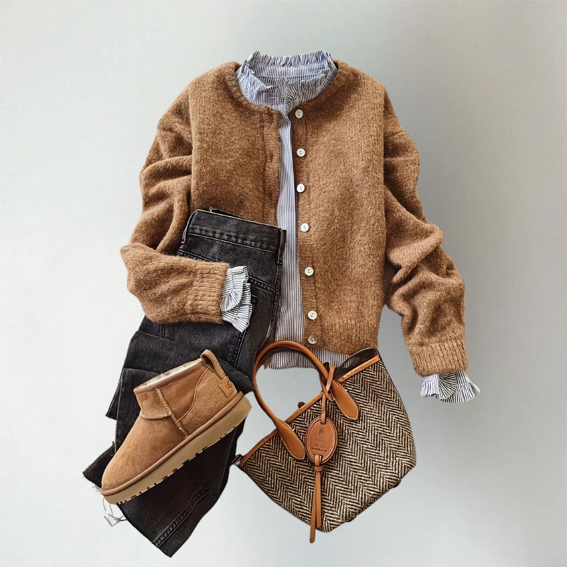Alina | Bequeme Strickjacke - Image 8