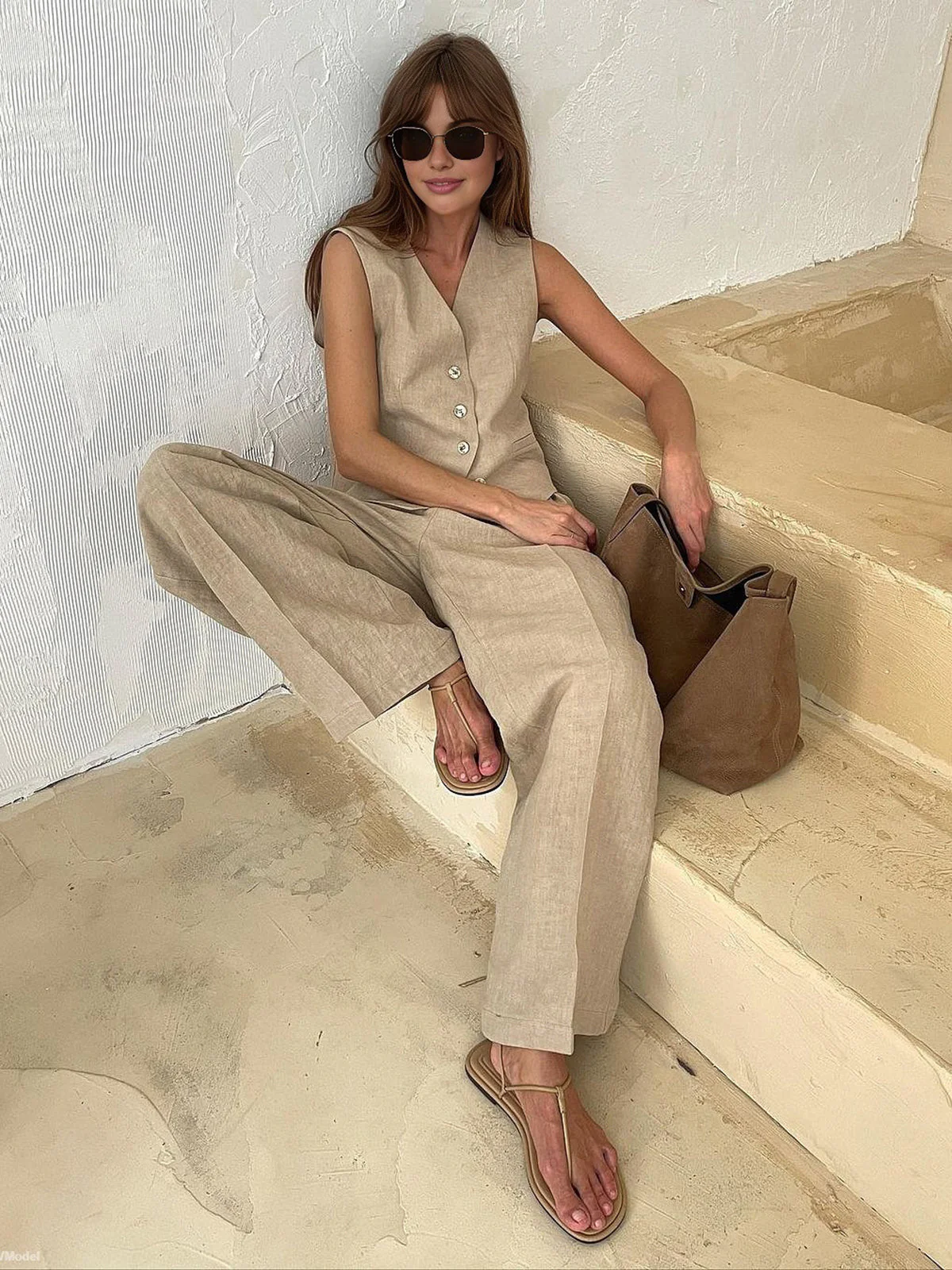 Alina Sommer Chic Zweiteiliges Set - Image 2