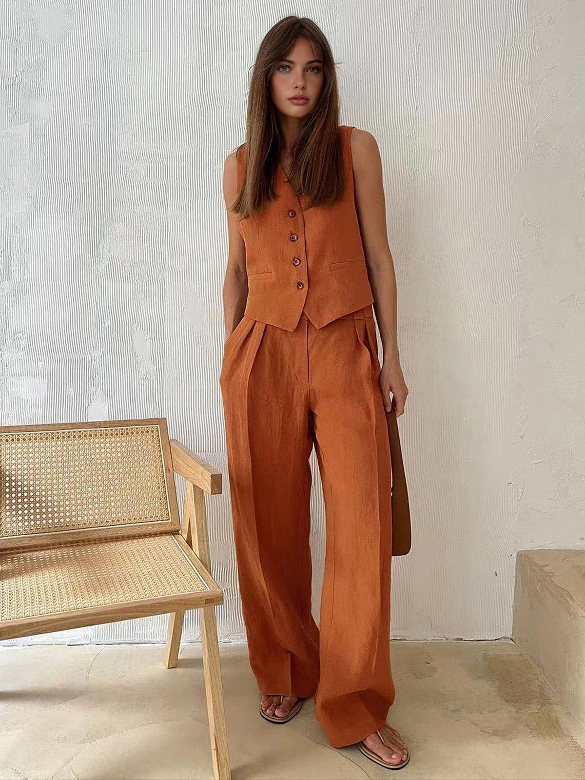 Alina Sommer Chic Zweiteiliges Set - Image 3