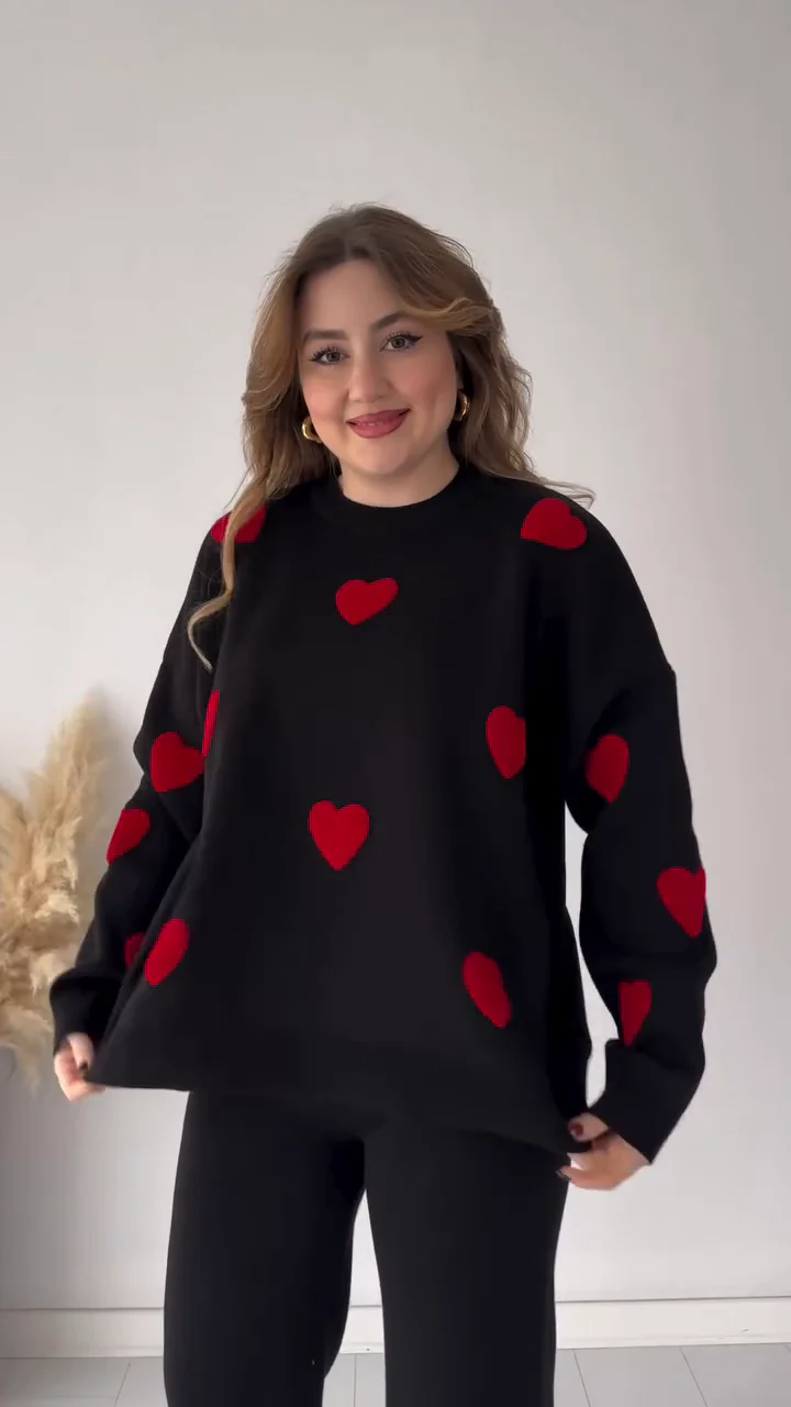 ALINA - ZWEITEILIGES SET MIT HERZMUSTER - Image 7