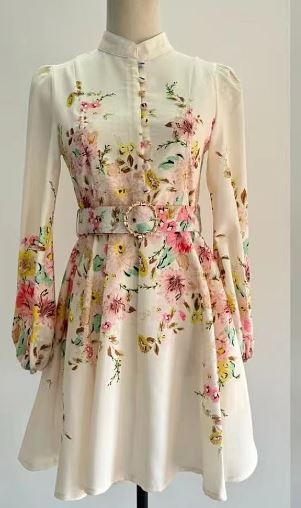 Alise | Geknotetes Minikleid - Image 2