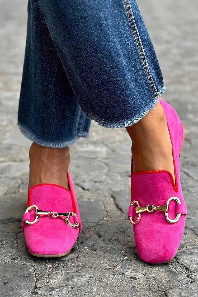 Alivira - Schlupfschuhe mit Metallschnalle