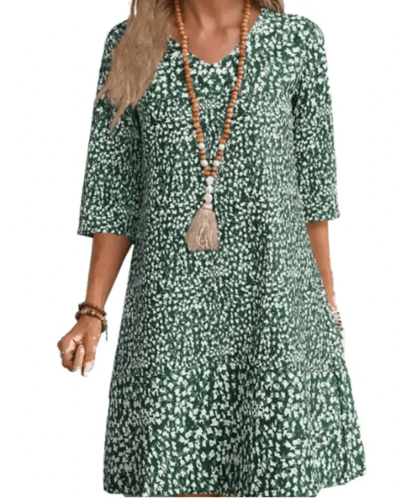 Alma Lose Bedrucktes Kleid - Image 2