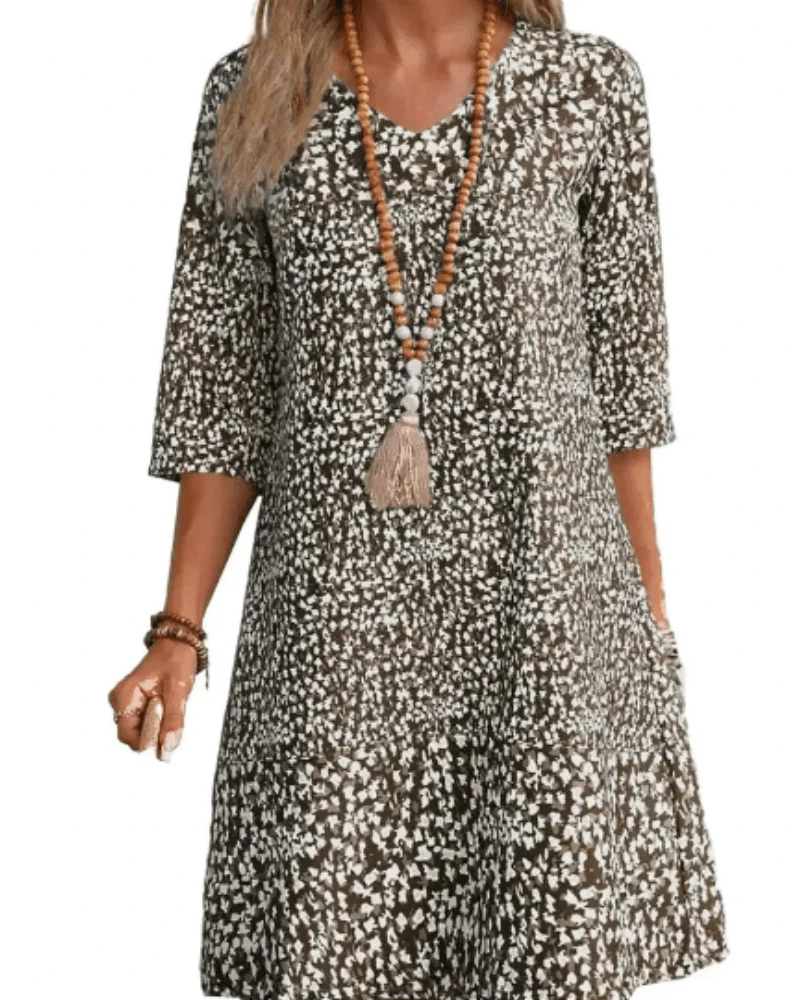Alma Lose Bedrucktes Kleid - Image 4