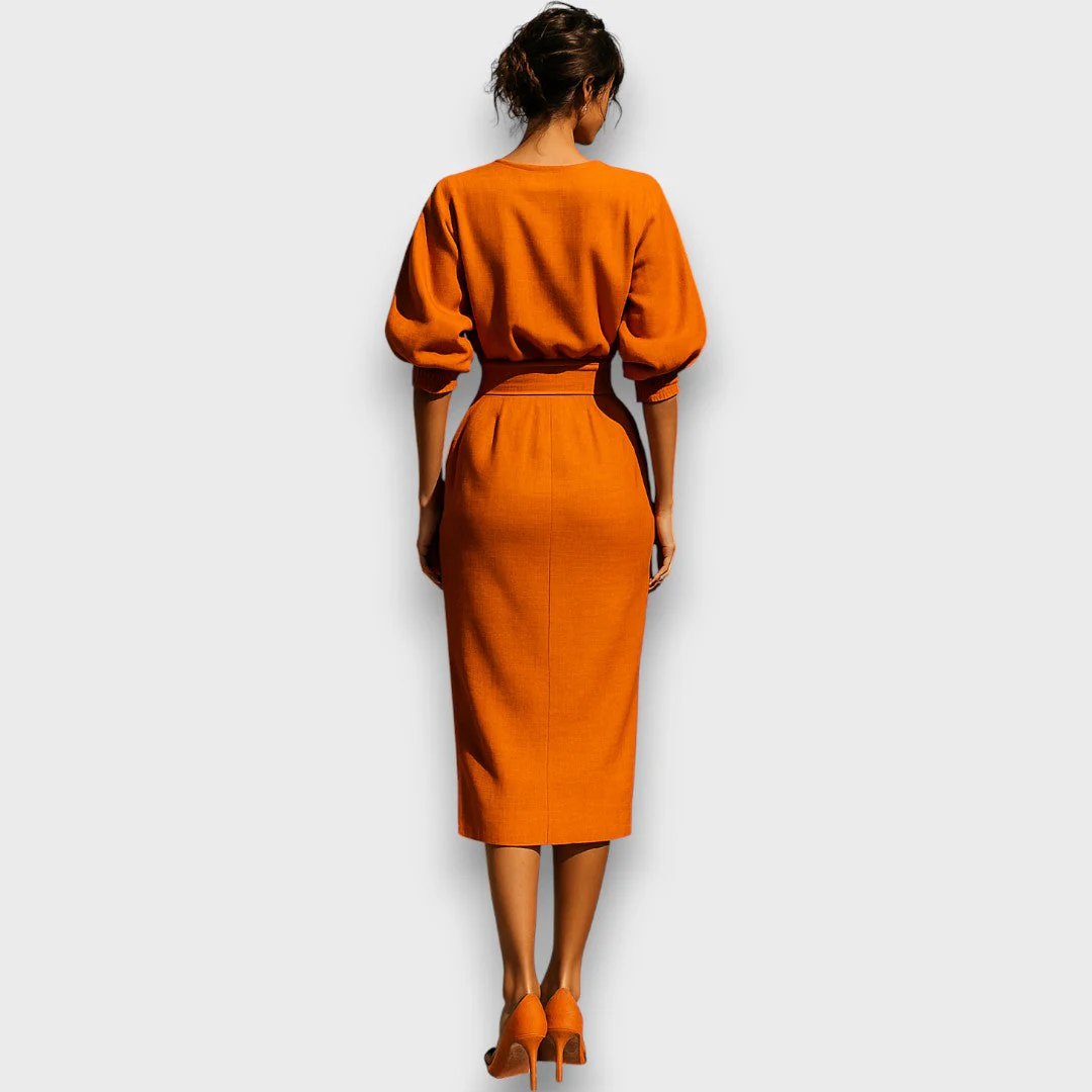 Alondra – Midi-Set aus Baumwoll-Leinen - Image 3
