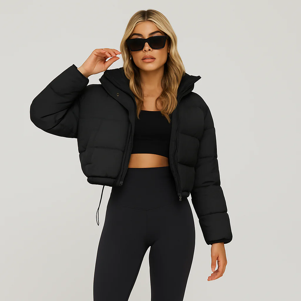 Alora | Winterjacke mit plissiertem Kordelzug - Image 5