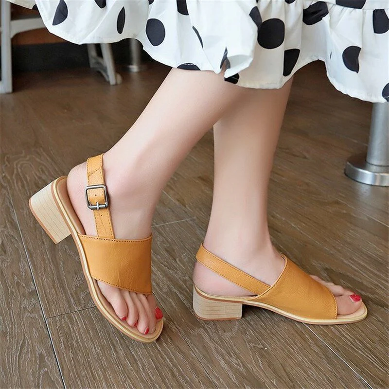 Amabella - Leder-Sandalen - Image 4