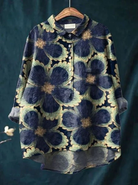 Amber | Bluse mit Blumenmuster - Image 3
