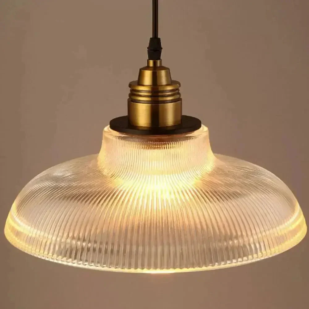 AmberGlow – Vintage-inspirierte Glaspendellampe für eine warme und stilvolle Atmosphäre - Image 2