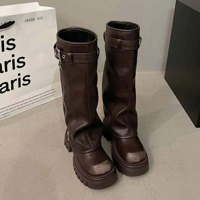Ambrose Kniehohe Plateau-Stiefel - Image 6
