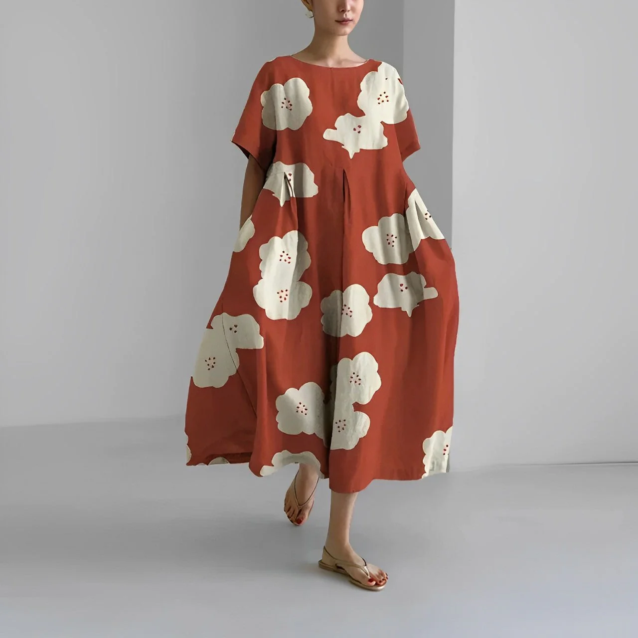 Amelia | Bohemian Blumen Damenkleid - Image 9