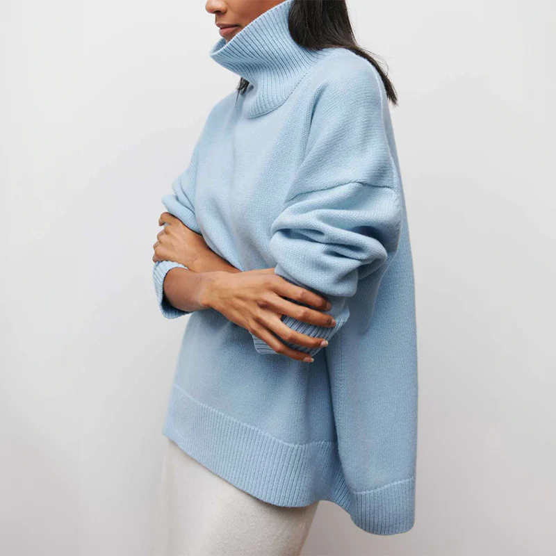 Amelia | Eleganter Strick-Dolcevita-Pullover - Image 2