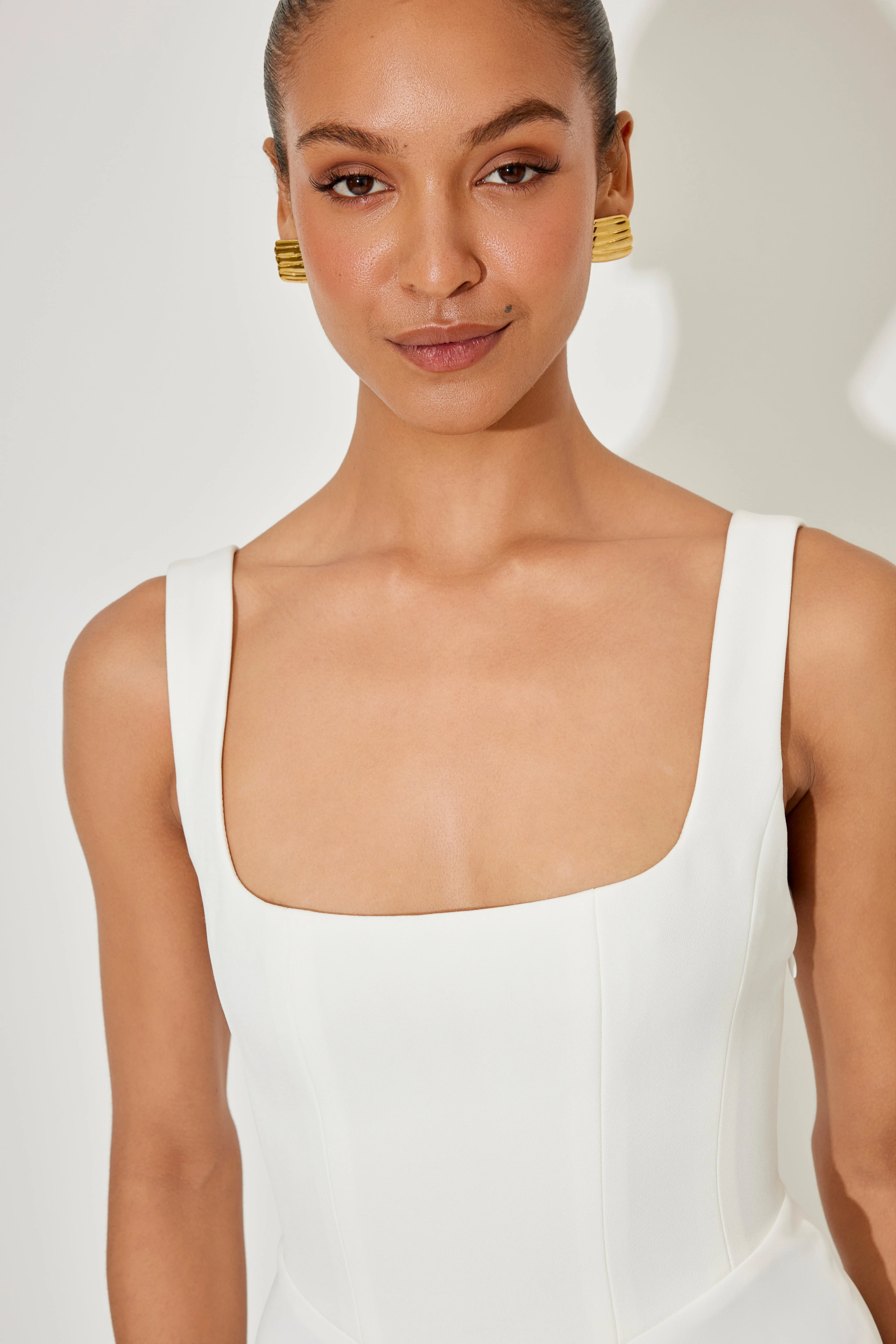 Amelia | Zeitloses, fließendes Midikleid - Image 3