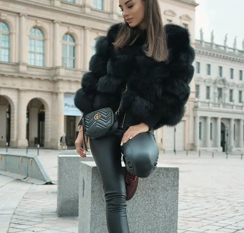 Amelie | Elegante Kunstfelljacke für Damen Winter - Image 8