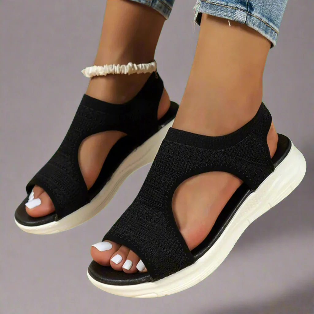 Amelie | Handgefertigte Wedge-Sandalen aus Premium-Material - Image 2